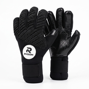 2025 Unisex Leather Full-Finger Anti-Slip Gel Gloves for Baseball American Football Soccer Goalkeeper Breathable Design for - Product Image 1