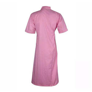 Bata de Paciente Unisex Reutilizable de Polialgodón, Manga Corta, Bata Médica de Hospital, Uniforme de Enfermera con Estampado ODM, Calidad Premium - Product Image 5