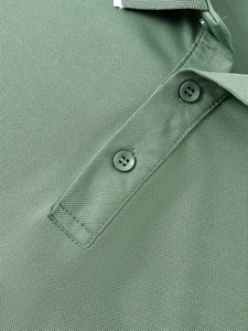 Wholesale Latest Design <b>Men's</b> <b>Polo</b> T-<b>Shirts</b> Short Sleeve <b>Polo</b> <b>Shirts</b> Breathable Solid <b>Men</b> New Summer Knitted Casual Wear <b>Green</b> - Product Image 6