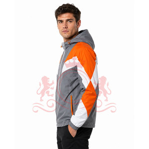 Modern Windbreaker <b>Jacket</b> Comfortable <b>Lightweight</b> Design For Outdoor Activities And Daily Fashion - Product Image 2