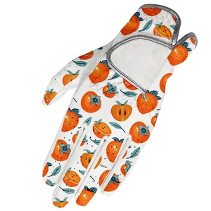 Guantes de golf de cuero auténtico Cabretta con logotipo personalizado con marcador de bola transpirable para uso deportivo para protección de manos y estilo - Product Image 3