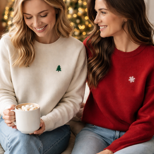 Pulls de Noël pour femmes de qualité supérieure en gros - Commandes personnalisées disponibles directement auprès du fabricant - Product Image 6
