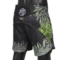 Short de boxe MMA personnalisé de haute qualité, écologique, respirant et à séchage rapide, vêtements de sport personnalisés, ensemble Vemon pour hommes