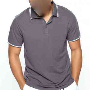 Polo de Hombre de Alta Calidad, Tela Flexible, Ajuste Cómodo y Elástico, Informal, para Uso Diario, Actividades de Ocio, Verano - Product Image 4