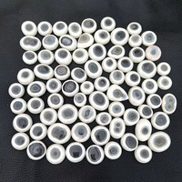 Lot en gros de cabochons en quartz œil de soleil naturel faits à la main, pierres précieuses en cristal lâches artisanales pour les grossistes