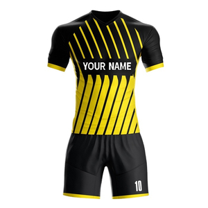 Maillots de football personnalisables de haute qualité avec impression de logo et nom, respirants, à séchage rapide, pour adultes, promotion estivale en gros pour clubs - Product Image 2