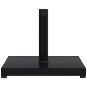 Base per Ombrellone Regolabile Media in Acciaio Nero per Ombrelloni da Giardino e Basi - Prodotto - Product Image 4