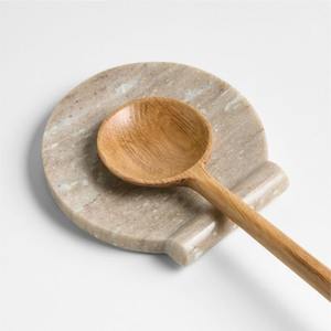 Repose-cuillère en marbre vert de qualité supérieure, support d'ustensiles de cuisine en pierre naturelle massif, fait main, support moderne pour cuillères de cuisine, luxe pour comptoir - Product Image 4