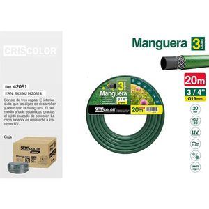 Tuyau d'arrosage de jardin 20M 3/4 et enrouleurs – Tuyau d'eau premium pour usage extérieur - Product Image 2