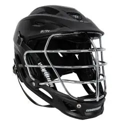 Casque de lacrosse blanc intégral avec cage métallique pour adulte – Équipement de sport de terrain - Product Image 1