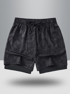 Shorts de course légers pour hommes, respirants, à séchage rapide, pour l'entraînement et l'exercice - Product Image 1