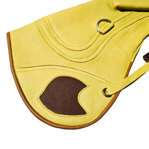 Guante de Cetrería de Cuero de Primera Calidad para Halcones, Guantes de Cuero Puro para Caza de Águilas, Entrenamiento de Aves, Mascotas y Águilas - Product Image 6