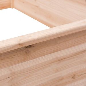 Jardinière carrée en bois pour légumes et fleurs – Pot de culture haut de gamme pour intérieur/extérieur - Product Image 5