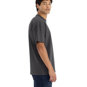 Camisetas de Algodón de Lujo de Primera Calidad, Cuello Redondo, Corte Ajustado, para Hombre y Mujer, al por Mayor, Camisetas Unisex de Estilo Urbano - Product Image 5