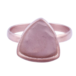 Solid 925 Sterling Silver Minimalist Triangle Cut <b>Plain</b> Band <b>Ring</b> Geometric Bezel Setting Unisex Everyday Wear Fine <b>Ring</b> Jewelry - Product Image 6