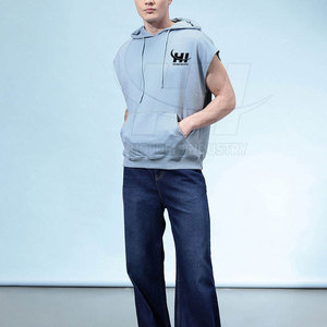 Comfortable Gym <b>Hoodies</b> Soft Cotton Blend Gym <b>Hoodies</b> Stretch Gym <b>Hoodies</b> For Daily <b>Workout</b> Use - Product Image 2