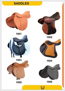 Sillín Ecuestre Premium de Cuero Occidental con Estructura de Madera y Herrajes de Latón: Comodidad y Durabilidad - Product Image 2