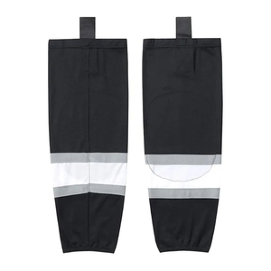 Chaussettes de hockey sur glace modernes, légères, en tricot athlétique, avec construction extensible, ajustement confortable, designs d'équipe personnalisés, multiples modèles - Product Image 4