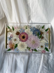 Rectangle Resin Tray | Wedding <b>Flower</b> Preservation | Bridal Bouquet | <b>Pressed</b> <b>Flower</b> Gift <b>pressed</b> frame | preserve wedding Tray - Product Image 5