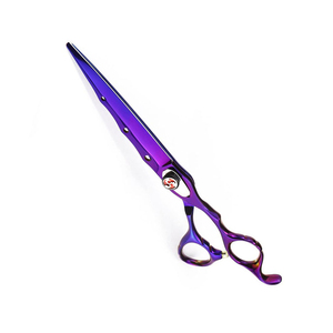 Tijeras de Peluquería con Recubrimiento de Papel, Tijeras para Cortar Cabello con Punta Redonda, Tijeras de Acero Inoxidable para Salón de Belleza con Tornillo Ajustable - Product Image 1