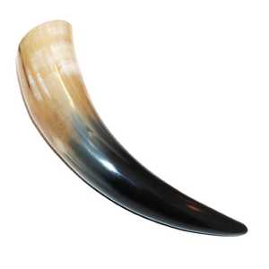 Cuerno de Búfalo Natural de Alta Calidad con Temática Vikinga, Hecho en India, Excelente Trabajo Artesanal y Estilo Animal, Cuerno Pulido para Beber - Product Image 1
