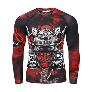 Stylish Rash Guard Athletic <b>Compression</b> <b>Shirt</b> <b>Custom</b> Printing Training Activewear Manufacturer Supply - Product Image 1