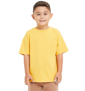 Camiseta de Fibra de Bambú Transpirable y Ecológica de Corte Regular Estilo Rock para Niños, Ropa de Verano Personalizada Baby Muna - Product Image 5