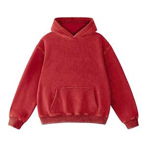 Sudadera con Capucha Personalizada Estilo Vintage con Lavado Ácido, Sudadera Oversize de Gran Gramaje, Marca Privada, Ropa Urbana al por Mayor - Product Image 1