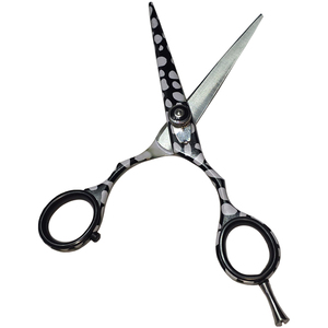 Tijeras de Peluquería de 5.5 Pulgadas al por Mayor, con Logotipo Personalizado, de Acero Inoxidable, Nuevo Diseño Personalizado, MOQ Bajo, Tijeras de Peluquero para Diestros - Product Image 2
