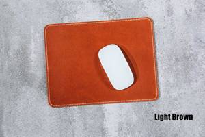 Vintage Genuine Leather <b>Mouse</b> <b>Pad</b> Handmade Cowhide Desk Mat Rustic Office Decor High Quality Desktop <b>Pad</b> LMPD-0013B - Product Image 4