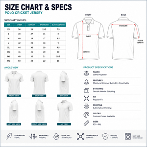 Personalized <b>Cricket</b> Jersey Manufacturer Professional Sportswear Supplier Factory - Product Image 6