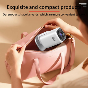 Mini Pocket <b>Projector</b> 1080P Full HD <b>LED</b> Android WiFi Portable LCD Display Built-in Speakers Type-C Power Bank for Home Theater - Product Image 3