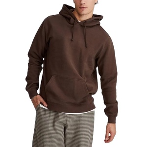 Sudadera con Capucha Deportiva de Alta Calidad para Hombre, con Logotipo Personalizado al por Mayor, Lavada a la Piedra, Bordado 3D, Color Sólido - Product Image 2