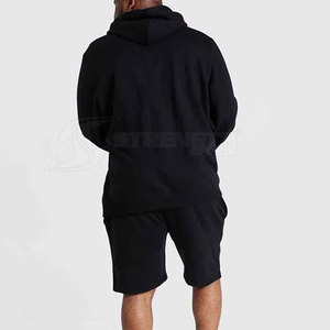 Conjunto de Sudadera con Capucha y Pantalones Cortos para Hombre 2026, Estilo Moderno con Tela Flexible para Uso Activo e Informal - Product Image 1