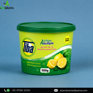 Potente Pasta Limpiadora de Platos Green Apple 500g, Limpiador de Grasa de Alta Resistencia con Aloe Vera para Utensilios de Cocina |   Cuidado de la Vajilla - Product Image 4