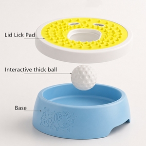 Comedero Interactivo para Mascotas, Plato de Alimentación Lenta, Comedero de Rompecabezas para Perros y Gatos - Product Image 2
