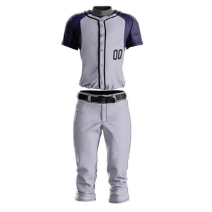 Ensemble uniforme de baseball et softball sublimé pour adultes, personnalisé avec logo, respirant, séchage rapide, en polyester, vente en gros, luxe 2026 - Product Image 6