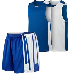 Uniforme de basket-ball d'entraînement de XXS-XXXL unisexe, ensemble de jeunes personnalisé entièrement par sublimation avec bande de logo anti-XXS, tenue en polyester OEM - Product Image 1