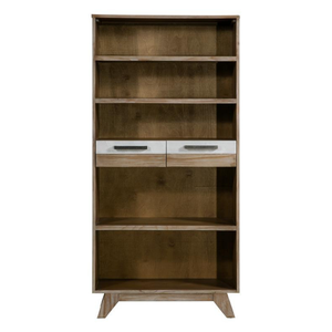 SOHO Collection Modern Design High Quality <b>Solid</b> <b>Wood</b> <b>Bookcase</b> 1850Mm Height Home Furniture for Apartment From Vietnam - Product Image 1