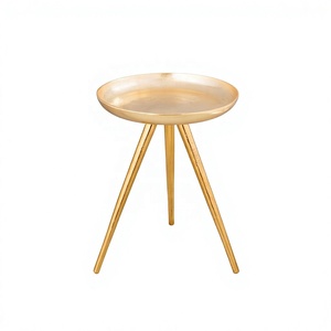 Mesa de Centro de Aluminio Hecha a Mano, Ecológica y Duradera, Diseño Moderno, Mueble de Tendencia para Hogar, Hotel u Oficina - Product Image 1