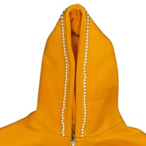 Sudadera con capucha y cremallera completa unisex, estilo vintage griego, informal, para universidad y streetwear, con bordado. - Product Image 4