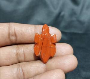 Sculpture de tortue en jaspe rouge, pierre naturelle de guérison, figurine d'animal spirituel, cristal, énergie Reiki, décoration, cadeau - Product Image 5