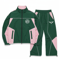 Ensemble short et veste coupe-vent décontracté pour homme, couleur unie, réfléchissant et néon, collection été 2026
