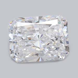 Diamante radiante cultivado en laboratorio IGI de 1.00 quilates, claridad IF (limpio), color D, alta calidad, diamante blanco puro para anillo de boda - Product Image 1