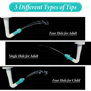 OTICA Botella Portátil de Plástico para Lavado Nasal, Enjuague Sinusal con Agua Salada, Spray para Limpieza Diaria de Nariz para Adultos y Niños - Product Image 4