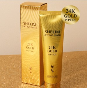 SHELIM Crema Mascarilla Facial Lifting y Exfoliante con Péptidos de Oro 24K 100ml Antienvejecimiento para Mujeres, Todo Tipo de Piel - Product Image 4