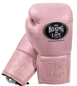 Custom Made Pink Color No Boxing No Life <b>Gloves</b> Muay Thai Closure Lace Up Sanda Adult For Martial Arts Oem 100% Genuine Leather - Product Image 1