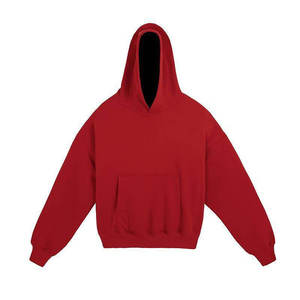 Men's Long <b>Lined</b> Washed <b>Hoodie</b> 100% Cotton <b>Fleece</b> French Terry Baggy Streetwear Solid Color Regular Fit Spring 400g Heavyweight - Product Image 4