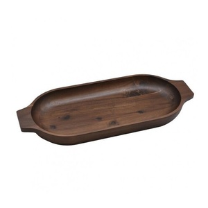Accessoire de service en bois de qualité, offrant une composition stable, une finition élégante et un support efficace pour les repas. - Product Image 1