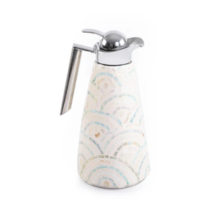 Carafe Thermique Premium en Nacre, Design Arche, pour Servir et Décorer, Idéale pour l'Aïd Moubarak, Carafe Élégante pour Boissons Chaudes et Froides, Vente en Gros - Product Image 1
